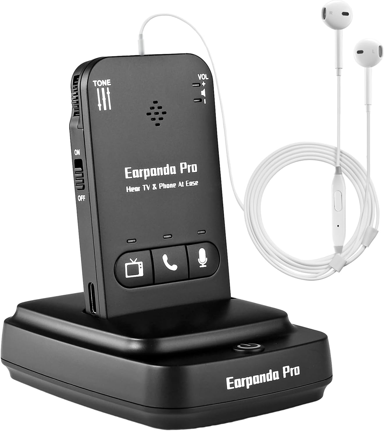 earpanda Pro Wireless Headphones for TV Watching, TV Headphones