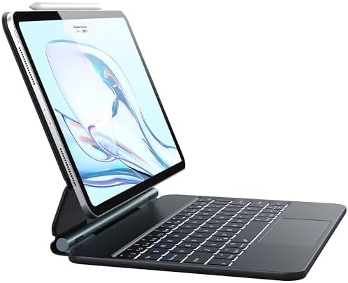 CHESONA iPad Pro 11 inch Case with 7-Color Backlit Keyboard