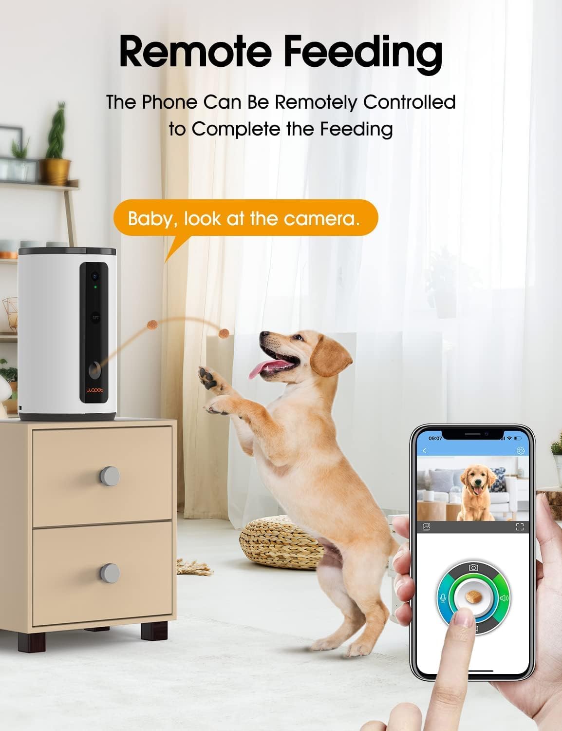 Virtual dog treat dispenser shops