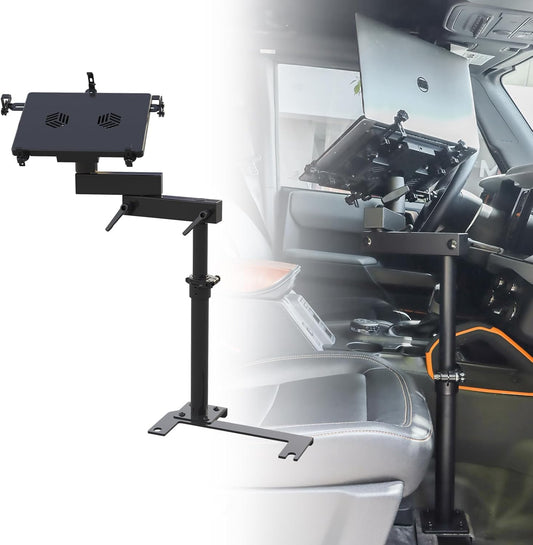 Laptop Mount for Commercial and Personal Use Vehicles fit for Ford Bronco Front Passenger Seat