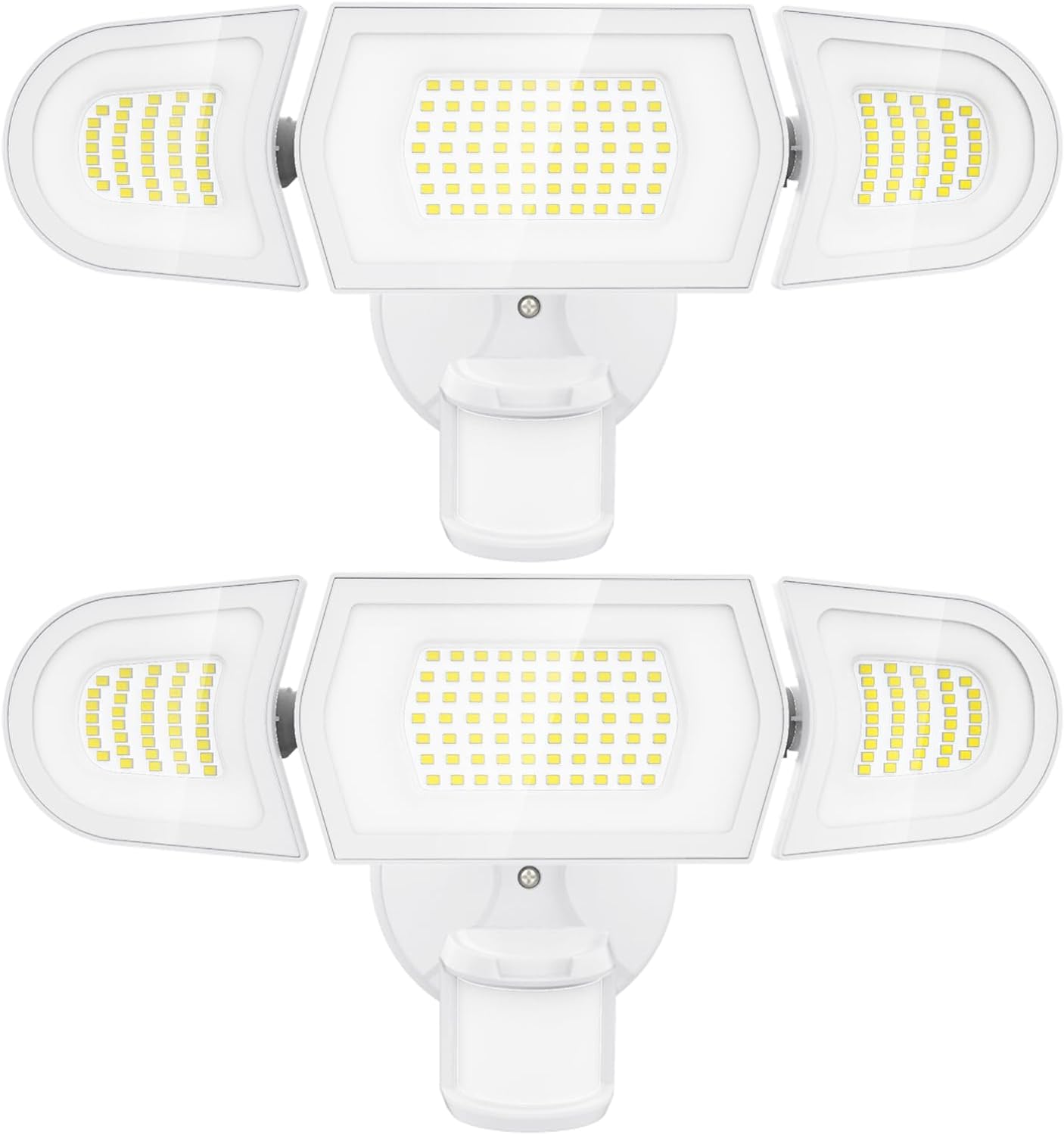 100W LED Security Light Motion Sensor Outdoor White Light, 2 Pack, 9000LM Super Bright