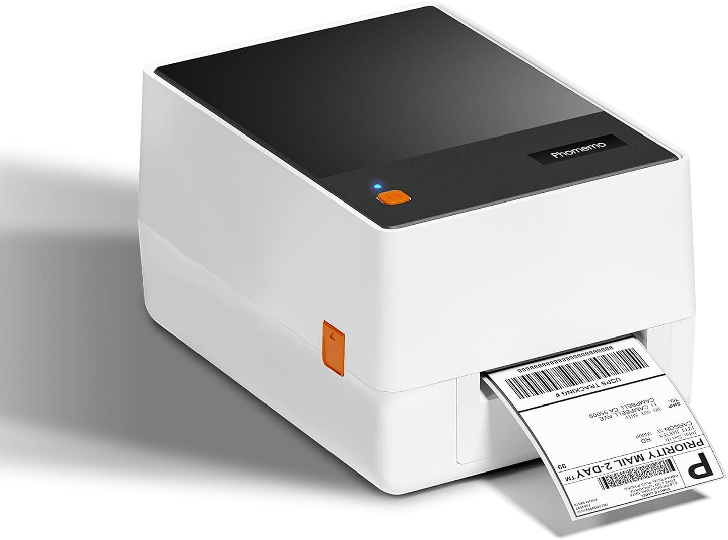 Phomemo Thermal Printer & Thermal Transfer Printer, 300 dpi Bluetooth Lable Printer 5 IPS, Print for Barcodes, Print Width