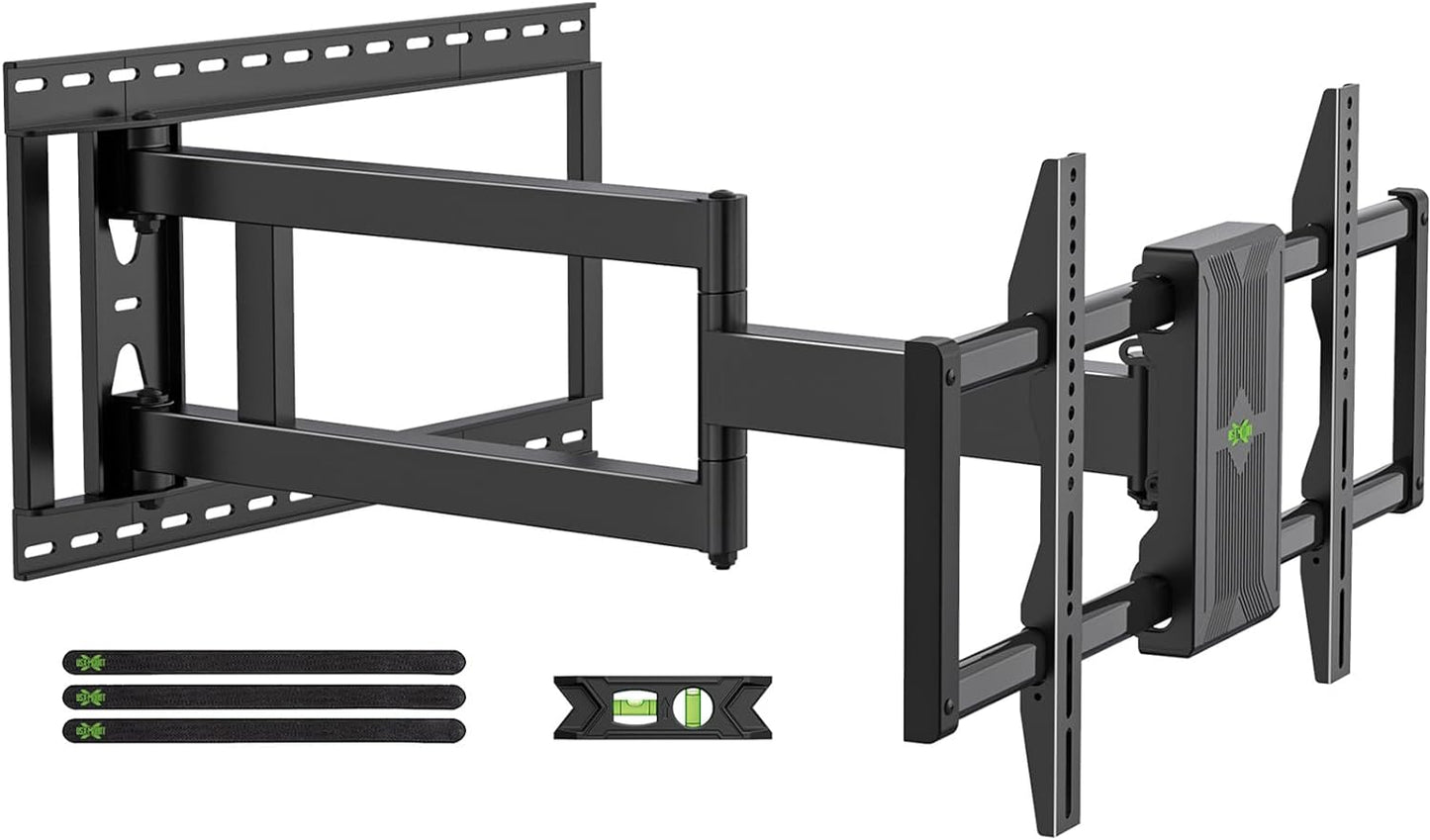 Mount Long Arm Full Motion TV Wall Mount for Most 42-90 inch TV 40 Inch Extension TV Mount, TV bracket with 90 degree Swivel Up to 150lbs