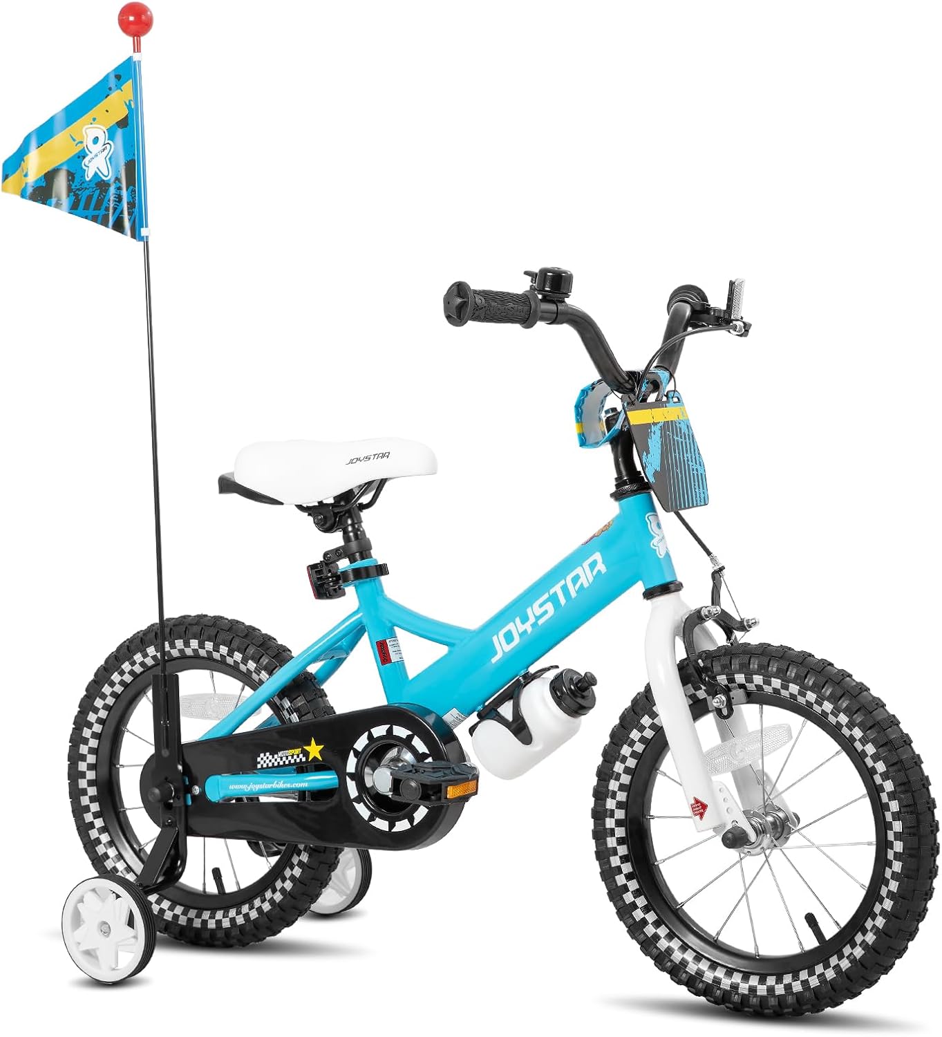 JOYSTAR Kids Bike for Girls Boys Ages 2-12 Years, 12 14 16 20 Inch Kids Bicycle with Training Wheels, Girls Bike with Doll Bike Seat, Boys Bike with