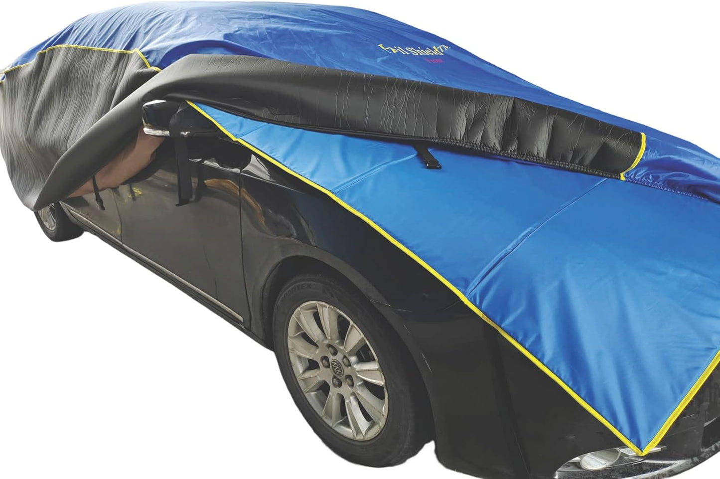 Efficient Hail Shield car Cover for Sedan/SUV Against 99% Hails (up to golfball size) Setup in 3 min