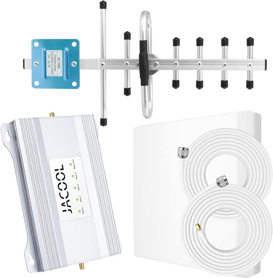 AT&T Cell Phone Signal Booster T Mobile Signal Booster Verizon Cell Signal Booster for Home for All Carriers 5G 4G LTE 3G, AT&T Cell Booster Verizon Network Extender AT&T Cell Phone Booster for Ho