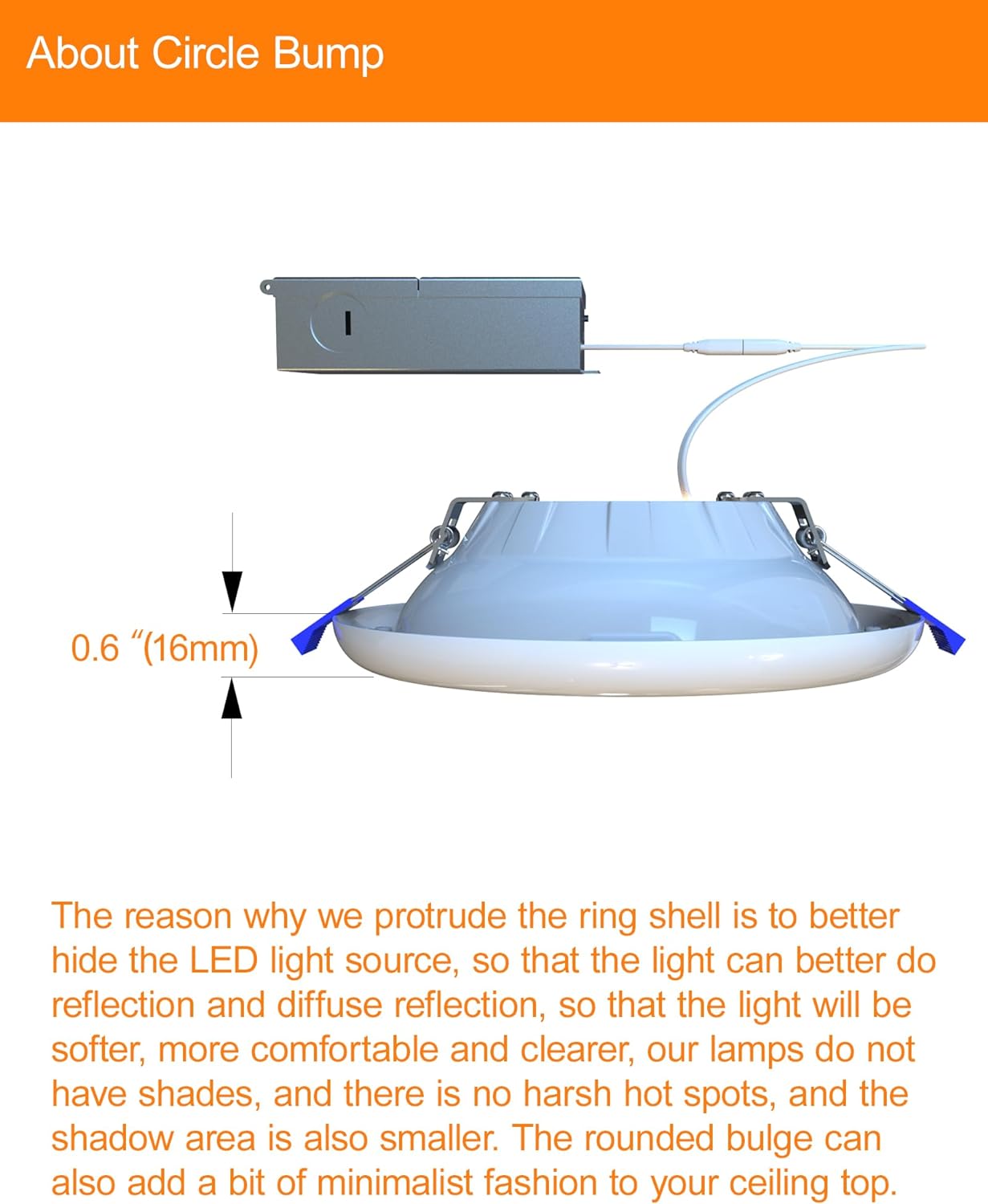 AKIHE 12 Pack Recessed Lighting 6 Inch,Retrofit LED with Junction Box,10W,800LM Brightness,Dimmable(10-100%),5CCT Adjustme