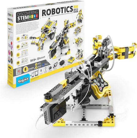 STEM Build and Program Your Own Robot with Bluetooth, Mini ERP, Includes Keiro Software, Educational Toys 9+
