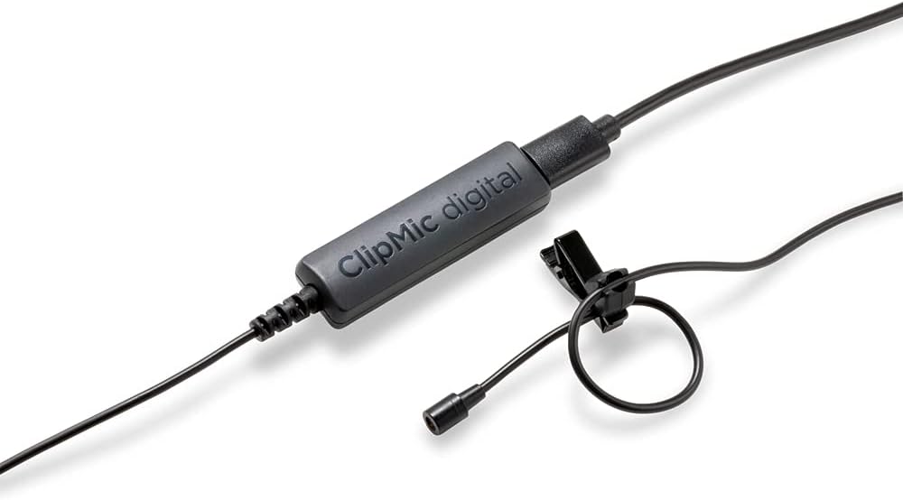 Apogee ClipMic Digital 2 USB Lavalier Microphone for Podcast, Travel, Conference Calls, comaptible with Mac, Windows, and iOS