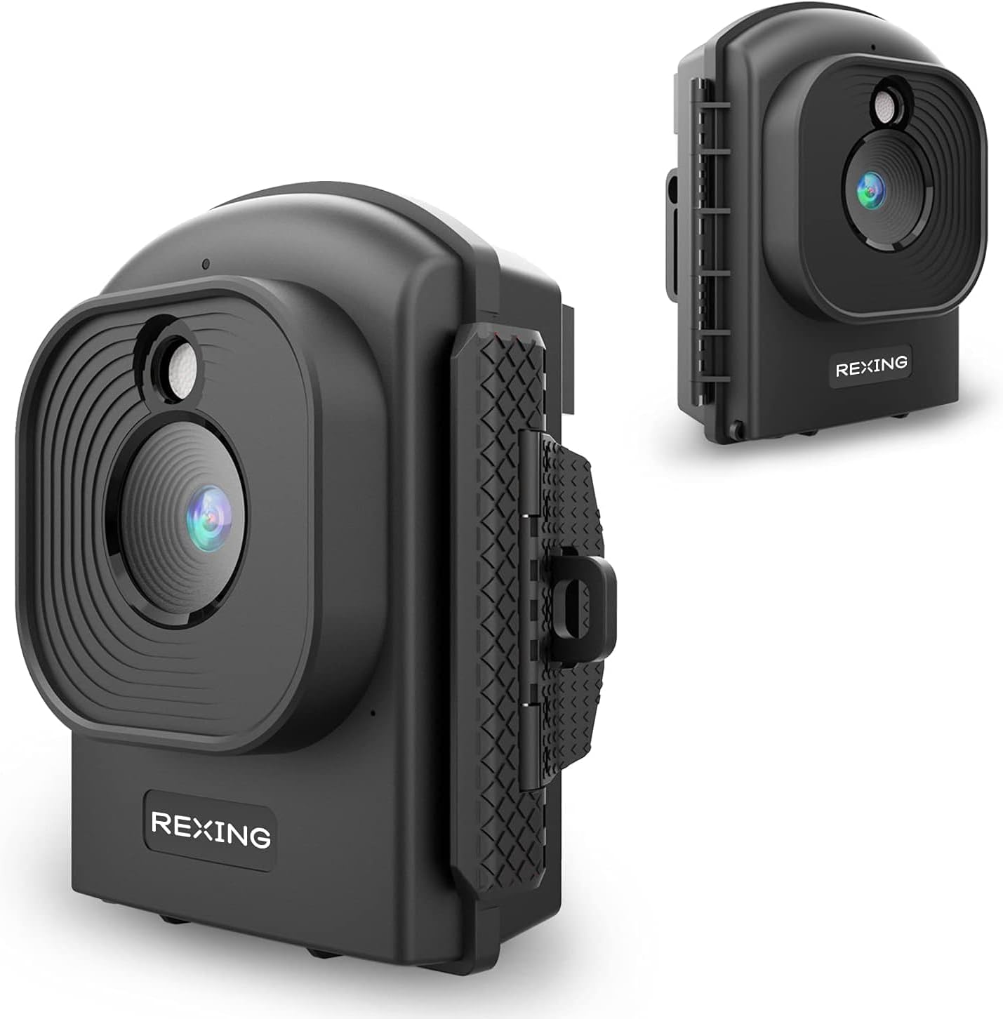 RexingUSA TL1 Time-Lapse Camera - Full HD 1080p, 2.4 LCD, 110 Wide-Angle Lens, 6-Month Battery, 2W LED, Loop Recording, 512GB Storage - Ideal for