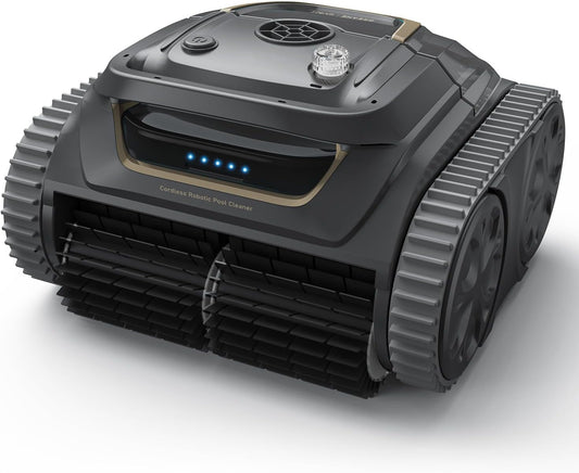 Dreame SW800 Cordless Robotic Pool Cleaner with Wall Climbing Capability, Powerful Scrubbing Brushes & 180m Filtration, Smart and Full Cleaning for Different Pools, 1