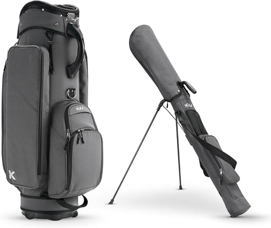 KVV Cart Bag 2-in-1 with Detachable Full Size Stand Carry Bag