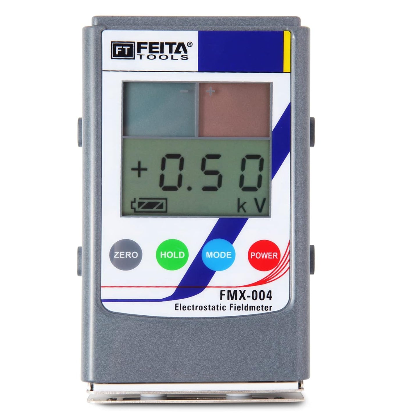 FEITA Upgraded Electrostatic Fieldmeter 0-30KV Handheld ESD Electrostatic Tester, Portable Infrared Antistatic Field Detection Meter Test Static for Textile Fiber Paper Rubber Plastic
